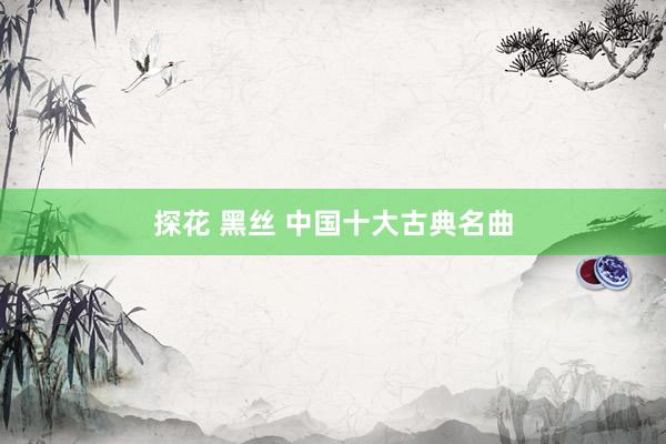 探花 黑丝 中国十大古典名曲